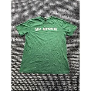 Kavio Graphic T-Shirt Youth Large Green Go Green Short Sleeve Tee